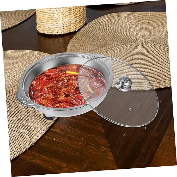 DECHOUS Stainless Steel Tiered Serving Tray Silver Decorative Party Food Holder