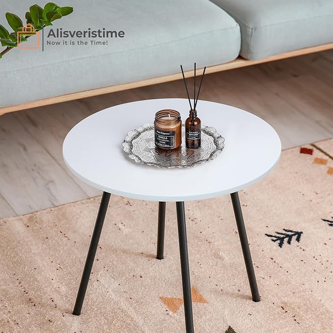 Alisveristime Turkish Ottoman Motif Decorative Zamac Tray, (25cm - 9.8" Diameter) (427 gram - 15 oz) Ideal for Both Serving and Decoration, Available in Four Distinctive Colors (Silver)