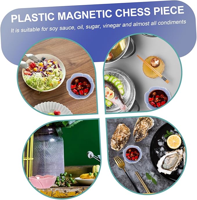 4Pcs Ceramic Sauce Dish Set Seasoning Plates for Soy Sauce and Dipping Modern Design for Sushi Appetizers and Condiments Random Color