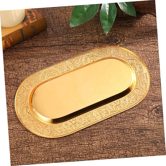 ABOOFAN Tiered Fruit Plate Charcuterie Board Serving Tray Decorative Snack Storage Holder