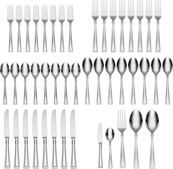 Oneida Butler 45-Piece Flatware Set, Service for 8