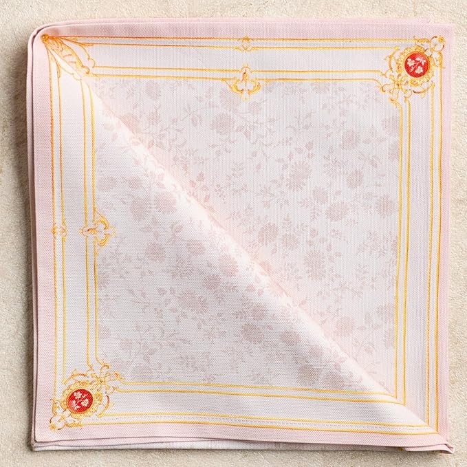 Maison d' Hermine Napkins 100% Combed Cotton Premium Set of 4 Decorative Cloth Napkin Washable Dinner Napkins for Holiday, Dinner, Wedding, Restaurant & Dining - Pastries (20”x20”)