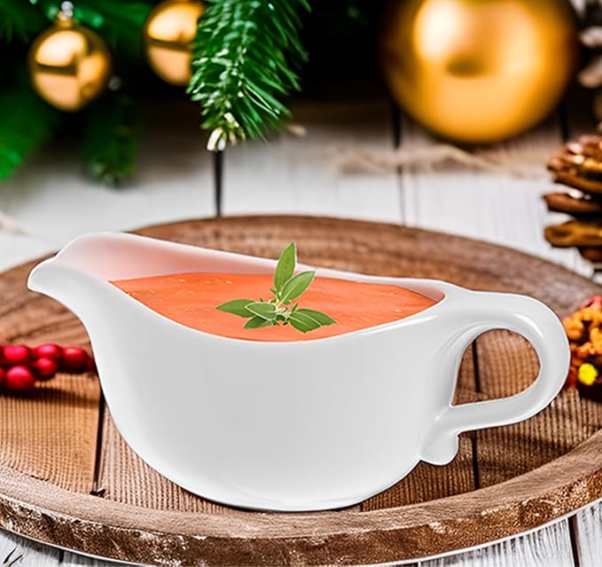 Large 19 OZ Gravy Boat Gravy Sauce Boat