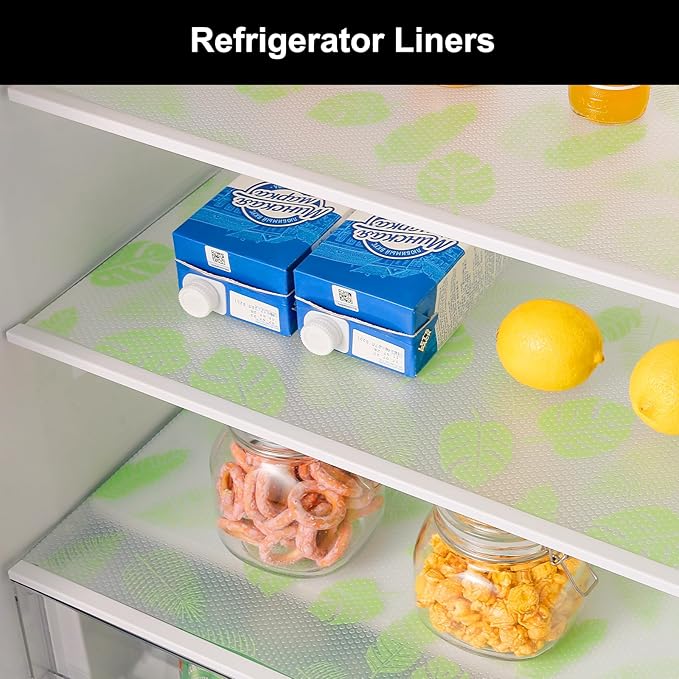 Cooyes Shelf Liner – Premium Non-Adhesive Cabinet & Drawer Liner for Kitchen – Waterproof Shelf Paper with Modern Pattern – Durable EVA Cabinet Mat – Easy to Cut (11.8" W x 118" L)