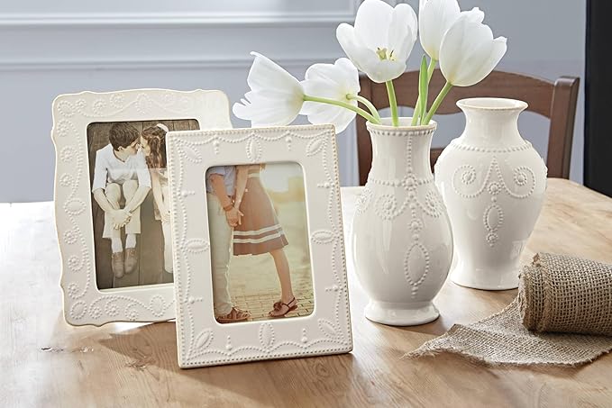 Lenox 858818 French Perle White 8" Bouquet Vase