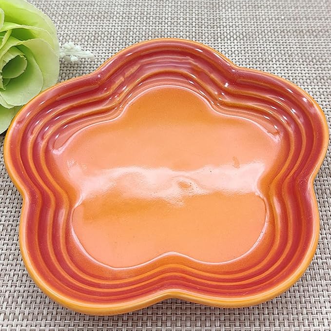 Sturdy Ceramics Small Plate Resists Stain Reduces Time Sturdy Serving Dishes for Daily Use Ceramics Dish