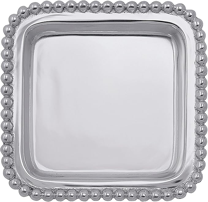 Mariposa Beaded Square Tray