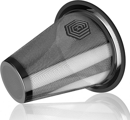 HEXNUB Metal Filter for Fellow Stagg XF Pour Over Coffee Maker, No More Paper Filters - Designed for Stagg [XF] Coffee Dripper for Enhanced Filtration, Reusable Stainless Steel Mesh