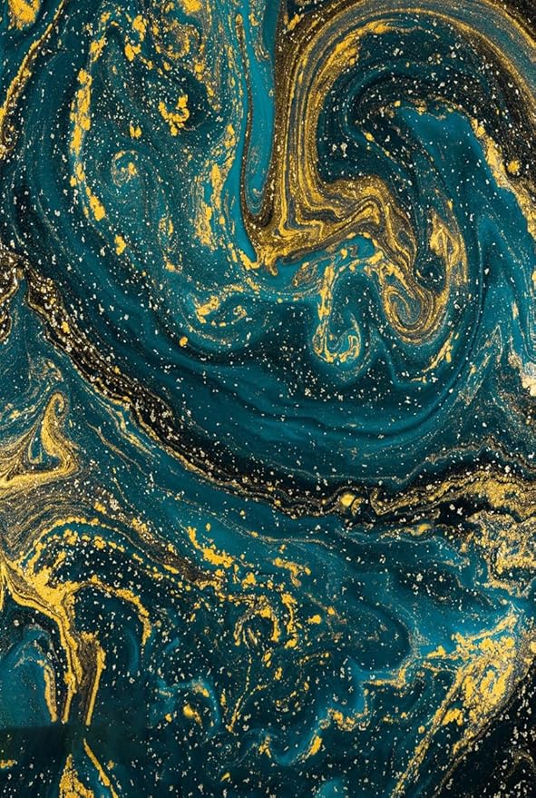 Luxury Abstract Marble Texture Area Rugs for Living Room Bedroom Dining Room Faux Wool Soft Kitchen Carpet Non-Slip Machine Washable Floor Mat 5x8 Blue Gold