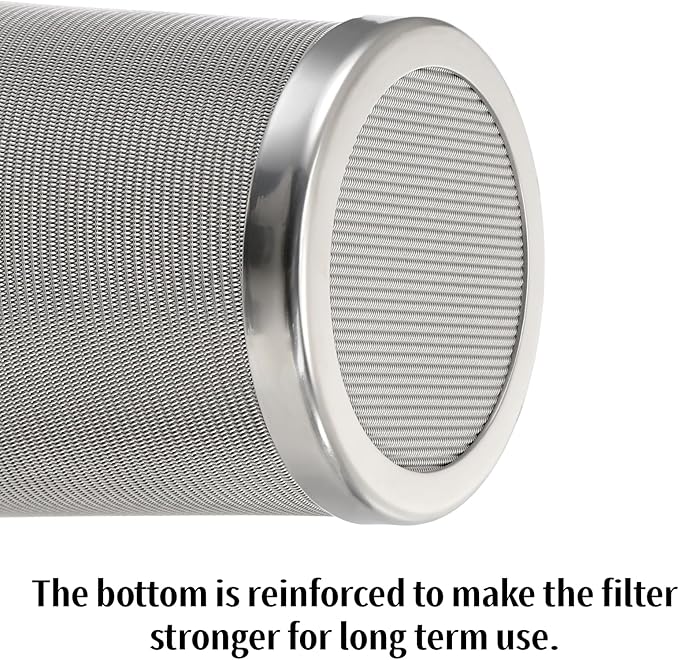 Goaste 3 Pack Cold Brew Coffee Filter for 32oz / 1Quart Wide Mouth Mason Jar, 304 Stainless Steel Strainer with Seal Ring, Coffee Tea Infuser Ultra Fine Mesh for Iced Coffee, Lemonade, Fruit Drinks