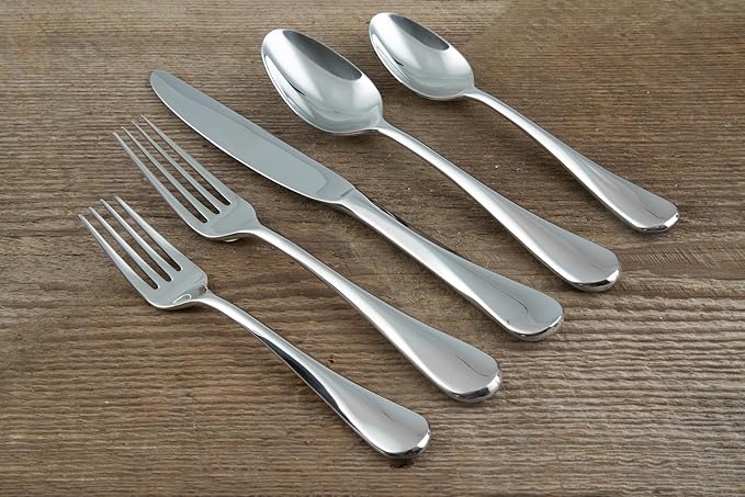 Cambridge 126020CNB12DS Eloquence Mirror 20-Piece Flatware Set
