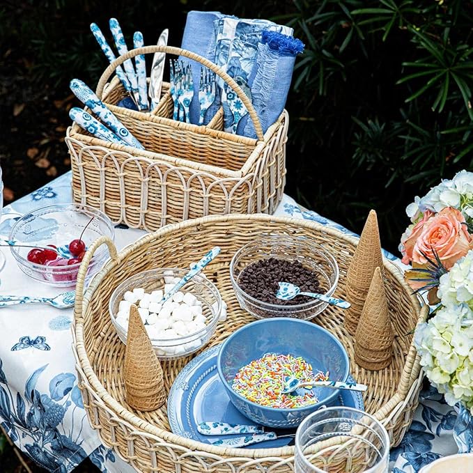 Juliska Field of Flowers Flatware Set - Chambray