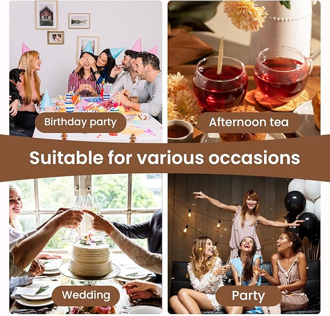 1 Pcs Wood Dessert Tray, 3 Tier Round Cupcake Stand, Wood Tiered Serving Tray Cupcake Tower, Large Acacia Wood Dessert Display for Home Tea Party, Wedding, Farmhouse, Kitchen Decor