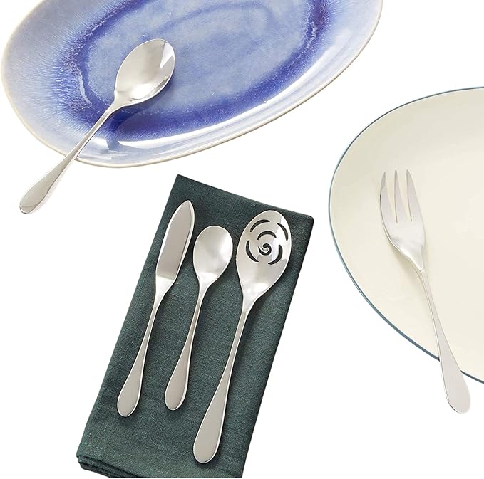 Knork Original 18/0 Matte 5-Piece Serving Set