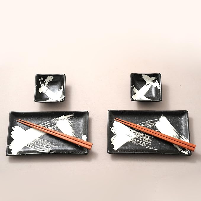 MIYA Kosui Sushi Set for 2 (Black)