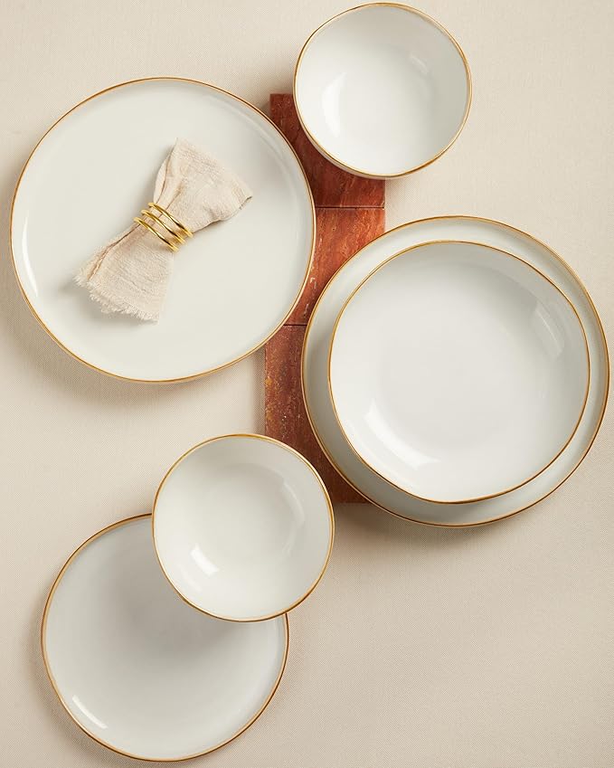 18 piece Dinnerware Sets White