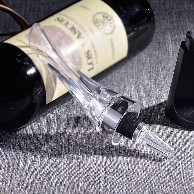 Wine Pourer 2pcs Premium Wine Aerator Pourer Professional Quality Wine Aerator Pourer Spout 2 Packs