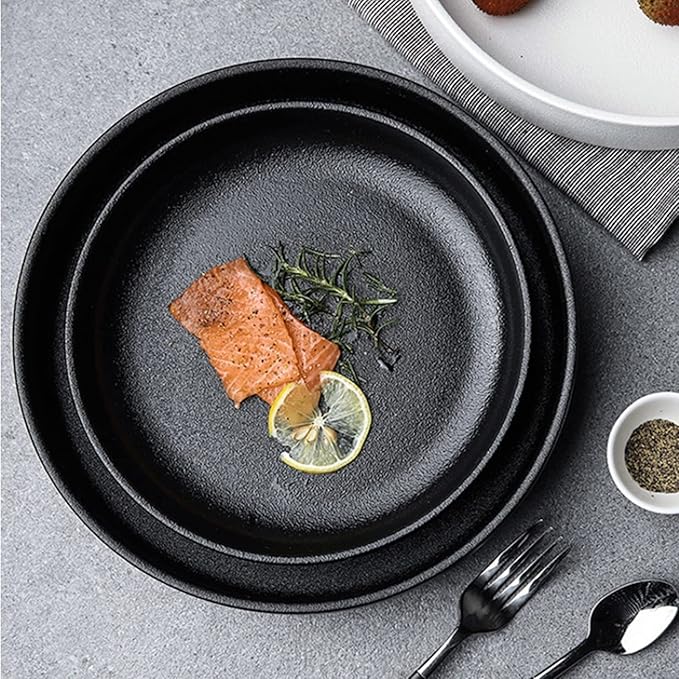 Dining Plate Simple Ceramic Western Dinner Plate Home Steak Plate Premium Salad Plate