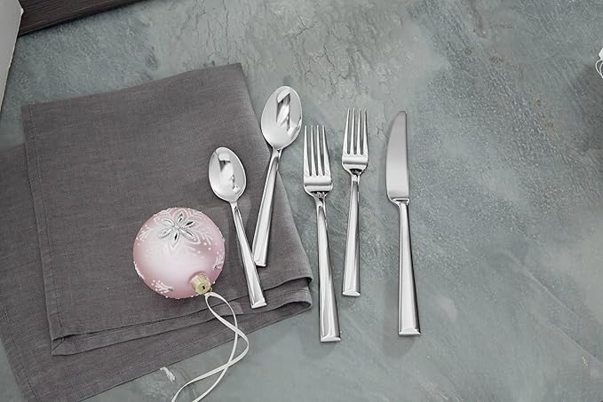 Lenox 828372 Continental Dining 20-Piece Flatware Set
