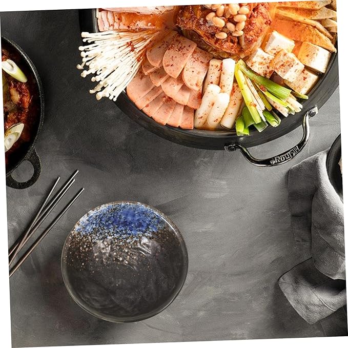 4pcs Assorted Color Ceramic Soy Sauce Dishes Seasoning Plates for Dipping Sauces Appetizers Sushi and Desserts Elegant Table Decorations for Home and Restaurants