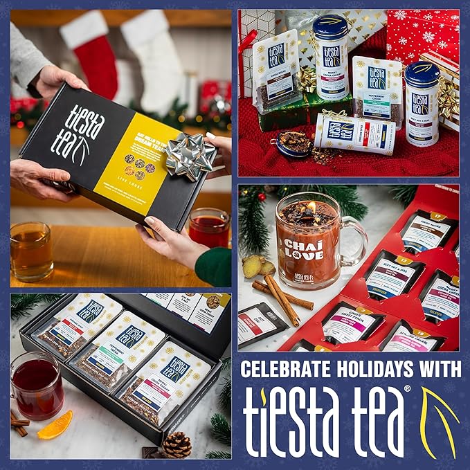Tiesta Tea Loose Leaf Filters for Brewing, Disposable Infuser for Hot & Iced Drinks, Easy-Fill Steeper, Unbleached Paper, Single-Cup Infuser for Loose Leaves, 100 Empty Bags (6 pack)