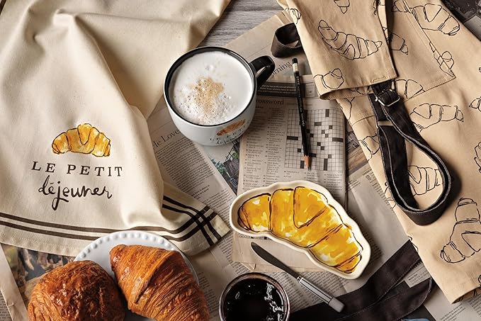 Now Designs Le Petit Dejeuner Dish - Elegant Breakfast Plate for Stylish Dining