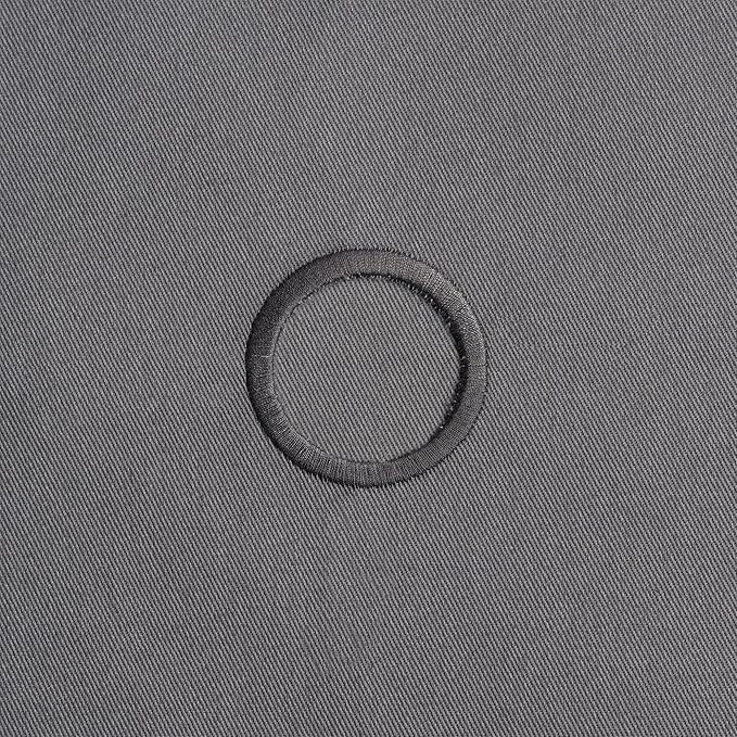 Original Collection, Bottle Cloth for Ice Buckets, Cotton, 42 cm, Corner Hole, Stitched Circle (Platinum, Pack of 1)