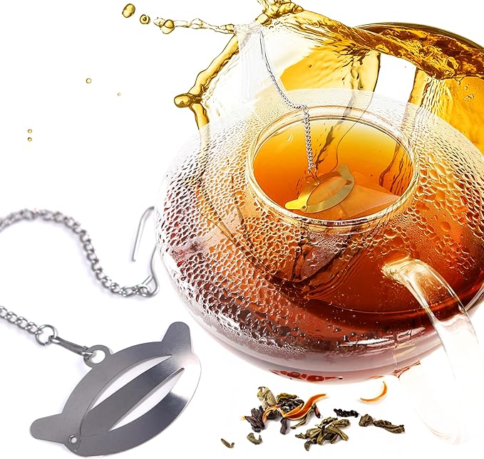 Finum Tea Click - Stainless Steel Clip for Tea Bag Filters