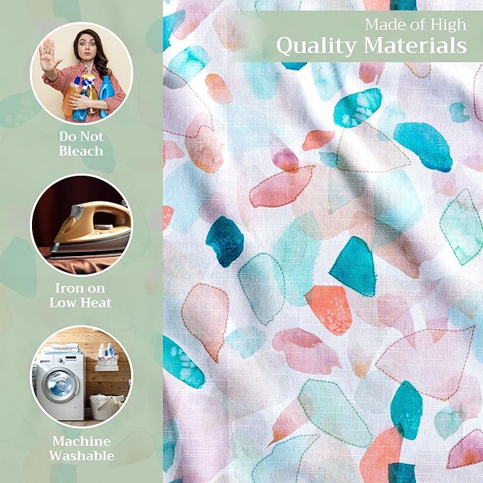 Maison d' Hermine Cloth Napkins Set of 4 100% Cotton Everyday Reusable Square Napkins Cloth Washable, Dinner, Party, Wedding, Restaurant, Spring/Summer (Summer Picnic, 20" x 20")