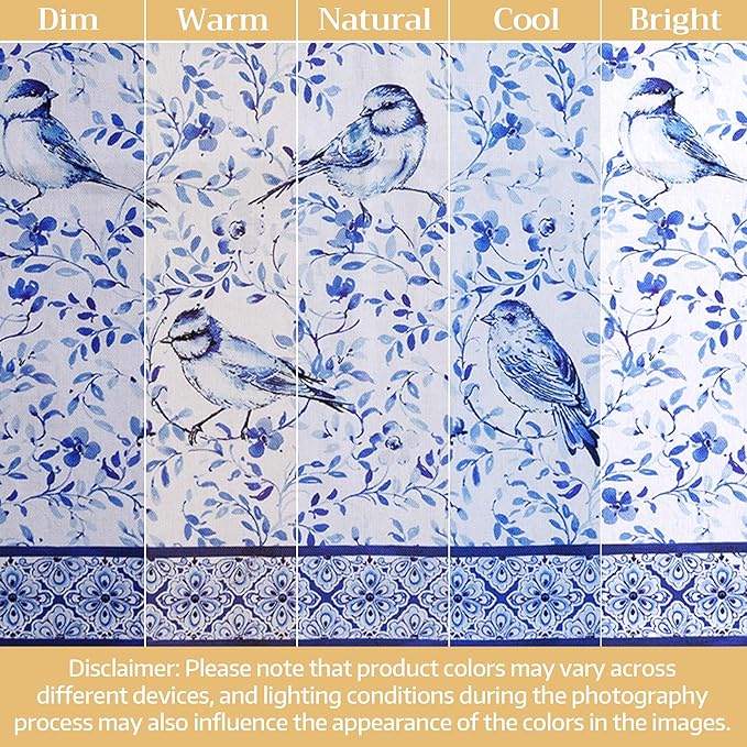Maison d' Hermine Cloth Napkins Set of 4 100% Cotton Soft & Durable Everyday Reusable Square Napkins Cloth Washable, Dinner, Cocktail Party, Wedding, Restaurant (Dutch Base, 18" x 18")
