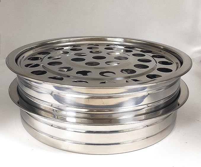 2 Pcs Communion Cup Trays for Church Service,2 Stackable Communion Serving Trays,Church Communion Trays Serving Ware Sets W/ 160pcs Disposable Cups