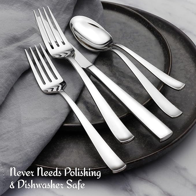 Mikasa Barrett 18.10 20 Piece Stainless Steel Cutlery Set, Service For 4