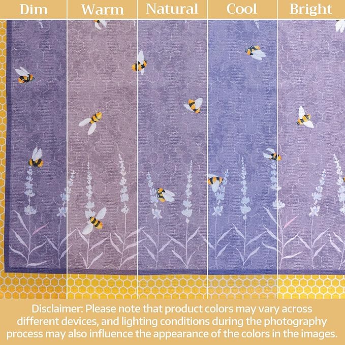 Maison d' Hermine Cloth Napkins Set of 4 100% Cotton Soft & Durable Everyday Reusable Square Napkins Cloth Washable, Dinner, Cocktail Party, Wedding, Restaurant (Bees are Buzzing, 18" x 18")