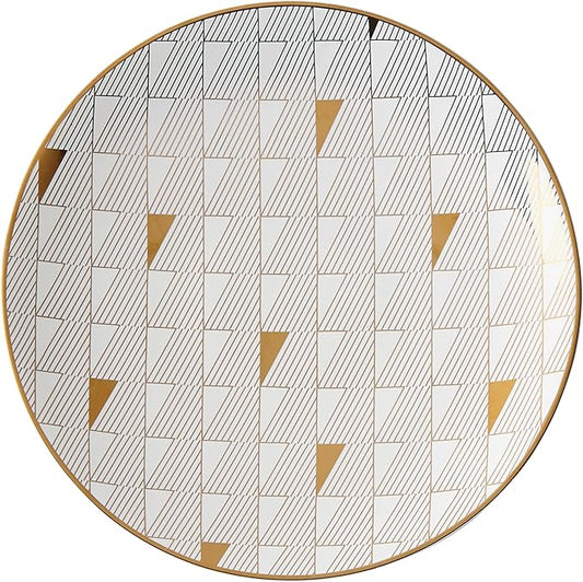 Lenox White Trianna Gold Salad Plate, 1.27 LB