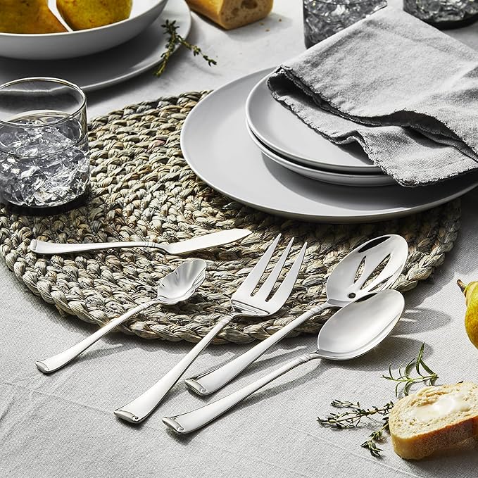 ZWILLING Angelico Flatware Set, 45-Piece, Silver