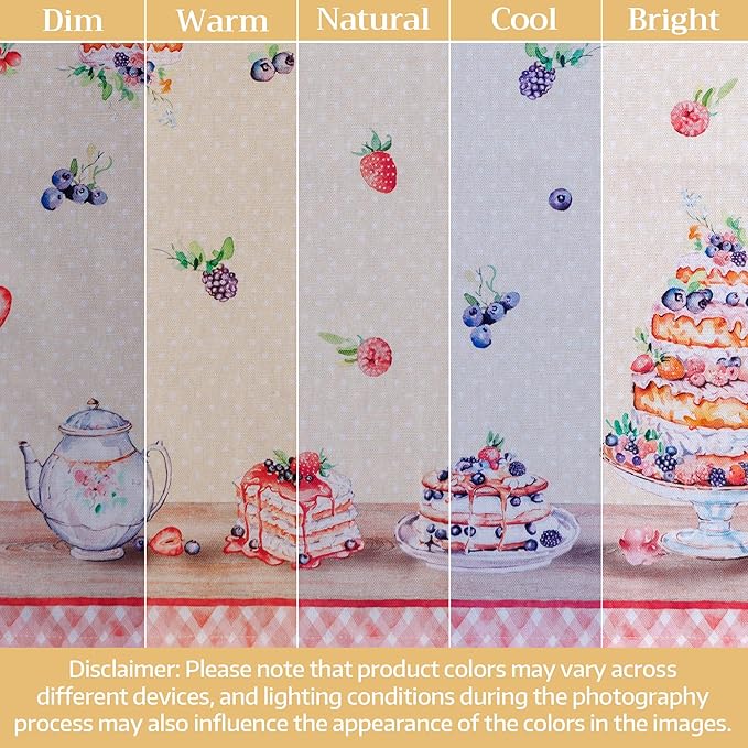 Maison d' Hermine Cloth Napkins Set of 4 100% Cotton Soft & Durable Everyday Reusable Square Napkins Cloth Washable, Dinner, Cocktail Party, Wedding, Restaurant (Incing of The Cakes, 18" x 18")