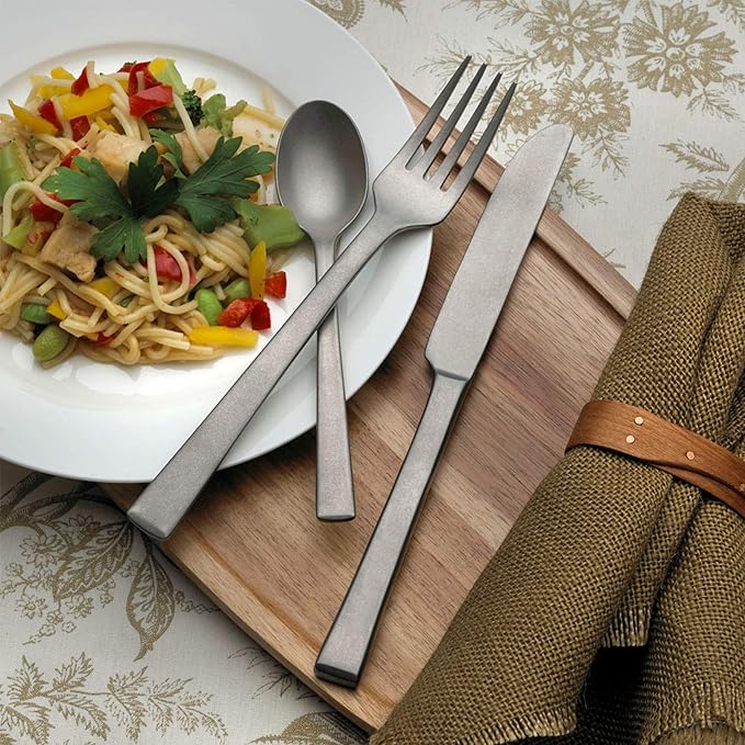 Mikasa Stonewash York 12-Piece Flatware Set, Service For 4