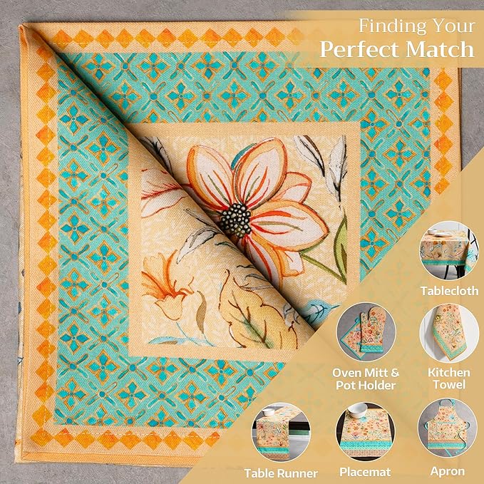 Maison d' Hermine Cloth Napkins Set of 4 100% Cotton Everyday Reusable Square Napkins Cloth Washable, Dinner, Party, Wedding, Restaurant, Spring/Summer (Luxury Loft – Peach, 20" x 20")