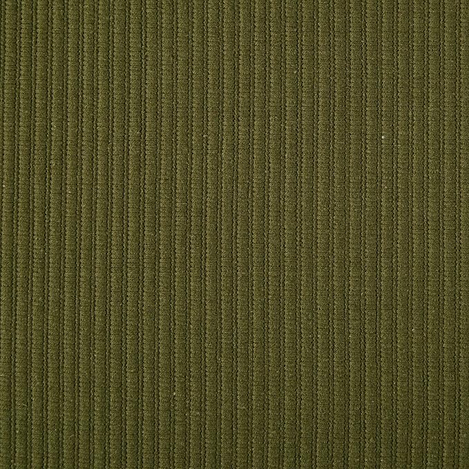 DII Basic Everyday Ribbed Tabletop 100% Cotton, Placemat Set, 13x19, Sage, 6 Piece