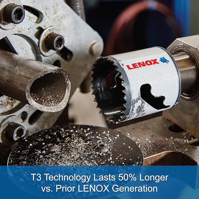 LENOX Tools Bi-Metal Speed Slot Hole Saw with T3 Technology, 4-3/4"