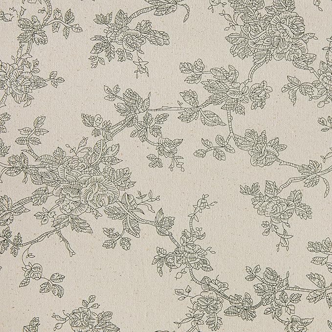 100% Cotton French Pastoral Table Runners, 13x60 Inch Green Farmhouse Table Runners 60 Inches Long, Vintage Flowers Print Home Decors